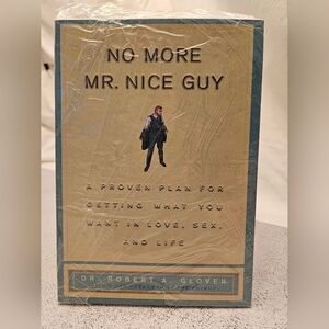 No More Mr. Nice Guy Book By Dr. Robert A. Glover, Brand New, Sealed